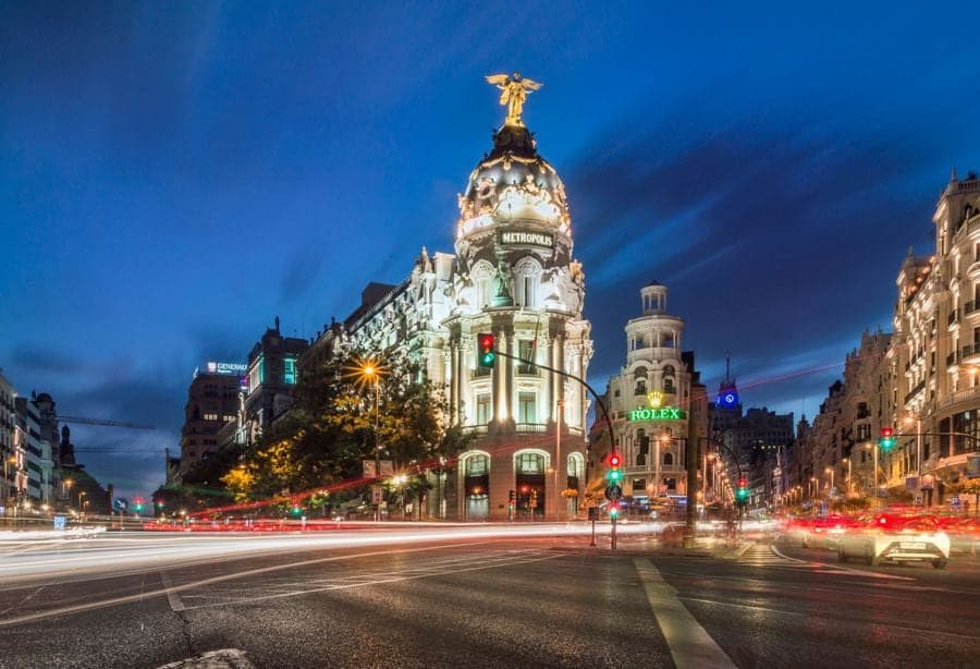 Gran Vía em Madri